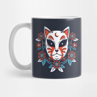 Oni Cat Mask Mug